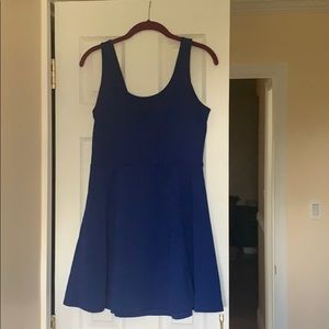 Blue dress
